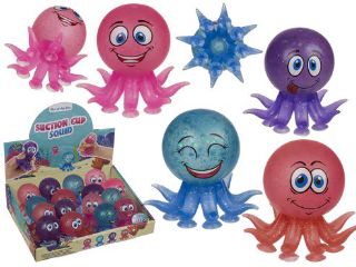 Obrázek z Chobotnice mačkací s přísavkami 8cm, 4dr (12) 